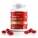 Antarctic Krill Oil 1000mg Omega 3 Supplement with EPA, DHA，High Absorption