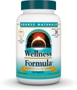 Allikas Naturals Wellness Formula Bio-joondatud Vitamiinid ja Taimne kaitse - Immuunsüsteemi tugi täiendus ja immuunsuse suurendaja * - 90 tabletti