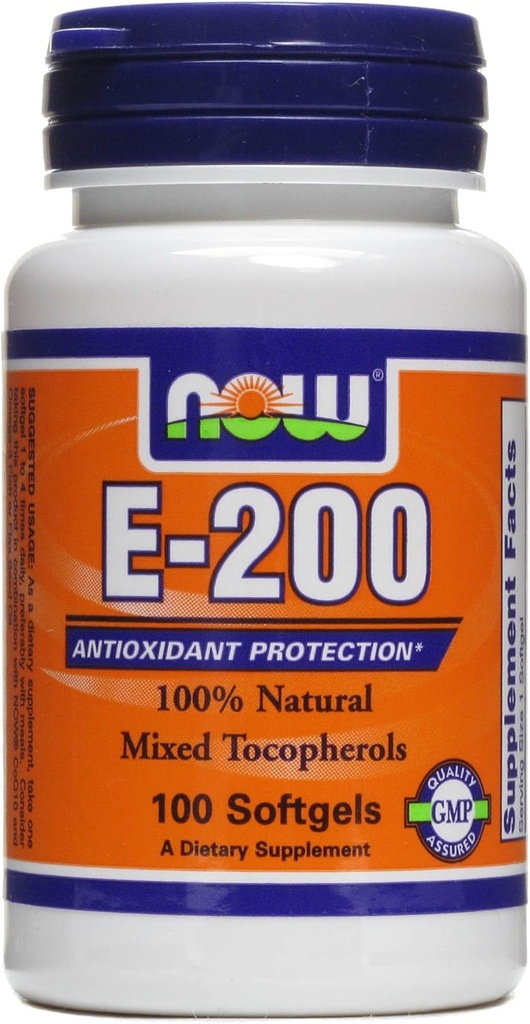 Vitamiin E-200 IU 100 Softgels (pakk 2)