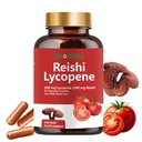 Lükopeeni kapslid - Lükopeeni täiendus 200mg koos Reishi Seene 200mg, Natural Tomato Extract Seenekapslid immuunsüsteemi toetuseks - Gluteenivaba, Non-GMO