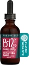 Freshfield Naturals B kompleks tilgad: B12, B2, B3, B5 ja B6, Vegan-sõbralik vedelik valem, täiustatud imendumine | 1200 mcg Metüülkobalamiin | energiliseks, meeleolu tõstmiseks ja südame tervise toetamiseks