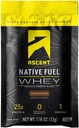 Ascent Native Fuel Whey Valgupulber - šokolaad - 15 ühekordset serveerimispaketti