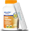 Equate Fiber Therapy 500mg Supplement, 100 Count, 7 Day Pill Korraldaja Kaasas - 1 Pack