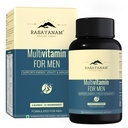 Rasayanam Multivitamin for Men | 52 Ingredients with 100% RDA of Vitamins & Minerals | Energy, Immunity, Performance, Bone, Joint & Heart Health | Daily Multivitamin Tablet for Men - 60 Tablets