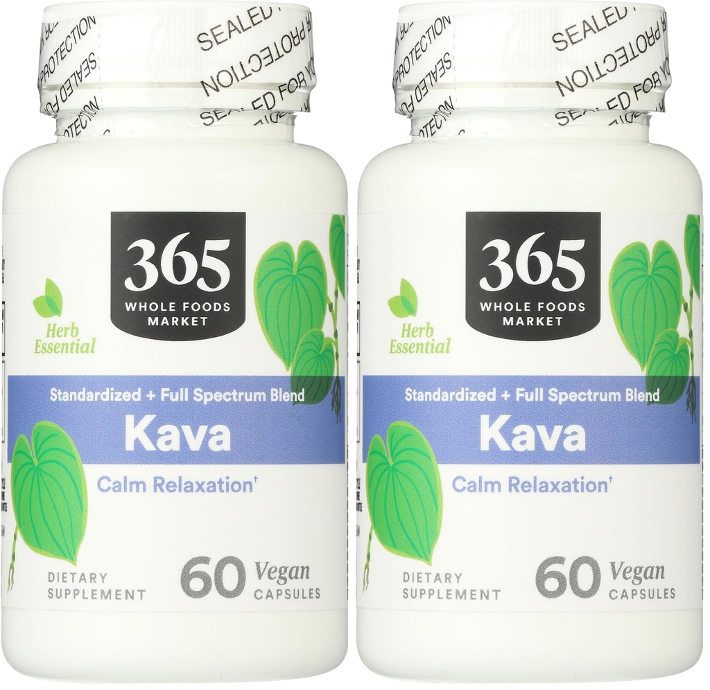 365 by Whole Food Market, Kava, 60 Count (pakk 2)