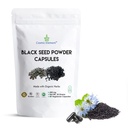 Kosmiline element 100% puhas must seemne pulber kapslid orgaaniline - Vegan Nigella Sativa 450mg Black Cumin seemned serveerimiseks - 60 kapslit