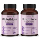 Japanese Glutathione Capsules with Vitamin C | Antioxidant, Detox & Supports Glowing Skin | Helps in Healthy, Radiant & Youthful Skin |Pack of 2-30 Capsules