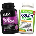 Maks & Colon Cleanse Detox Support Supplement - Natural soolepuhastaja pillid soolepuhitus ja igapäevane kõhukinnisus Relief - Piimaohakas Dandelion Caps & Aid sapipõie täiendused