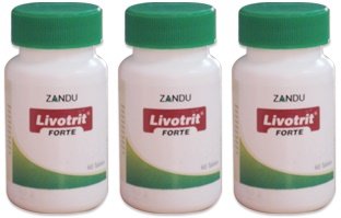 Zandu Livotrit forte 60 tablets pack of 3