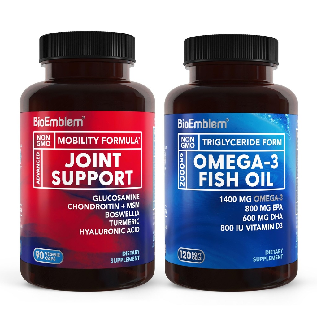 BioEmblem Omega-3 kalaõli 2000mg ja ühine tugi