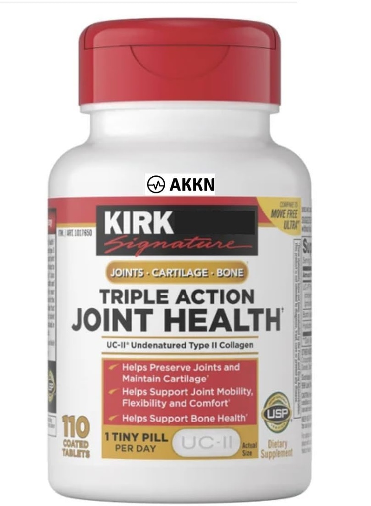 AKKN K.irkland Triple Action Joint Health., 110 Tab