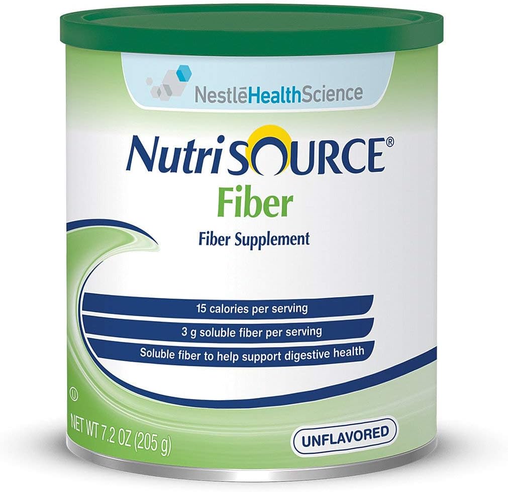 Nutrisource 4390097551 Fiber Powder Supplement, 1 Canster