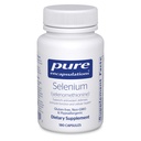 Puhtad kapslid Seleen - 200 mcg - tervisliku rakulise funktsiooni, immuunsüsteemi ja antioksüdantide kaitseks - mineraalne lisand - Vegan & gluteenivaba - 180 kapslit