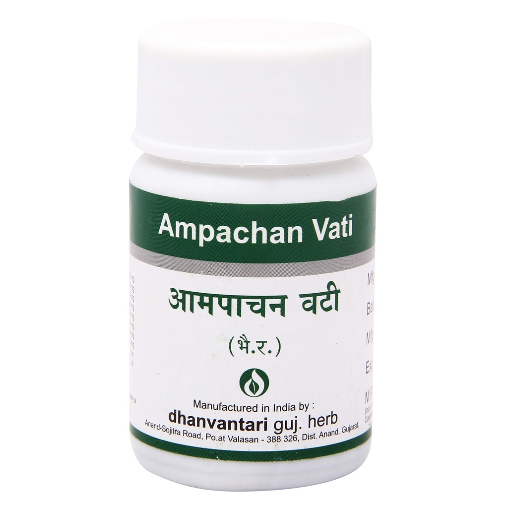 Dhanvantari Ampachan Vati- 60 Tablets x (Pack of 2)
