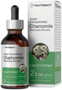 Horbäach Chamomile Extract Vedelik | 2 fl oz Tinktuur | Alkoholivaba | Super kontsentreeritud maitsetaimelisand | Taimetoitlased tilgad | Mitte-GMO, Gluteenivaba