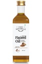 Farm Naturelle - Wood Pressed Flaxseed Oil 500ml | Edible Flaxseed Oil for Skin and Hair