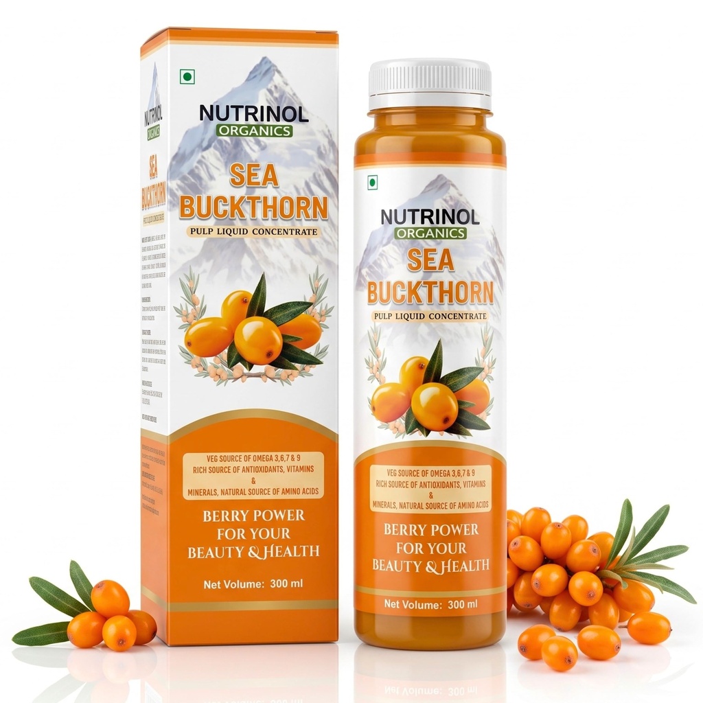Sea Buckthorn Juice 300ml Bottle for Adults