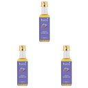 Praakritik Cold Pressed Flax Seed Oil 100ml, 100% Natural Flaxseed Oil for Daily Use, Ideal for Hair Care, Massage & Cooking, Til Oil Alternative (Pack of 3)