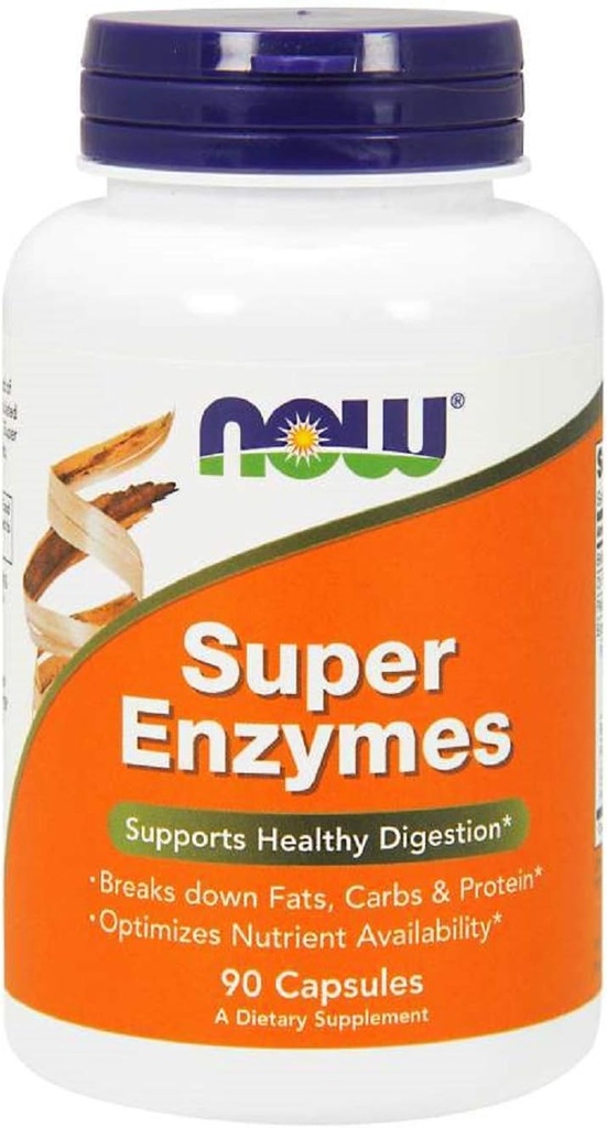 NOW Super Ensüümid, 90 kapslit (pakk 2)