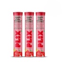 Plix Apple Cider Vinegar Effervescent Tablets Watermelon Flavour | 750mg ACV with The Mother | Supports Digestion & Metabolism | Helps Manage Cravings | Vitamin B6 & B12 | No Added Sugar (Pack of 3)