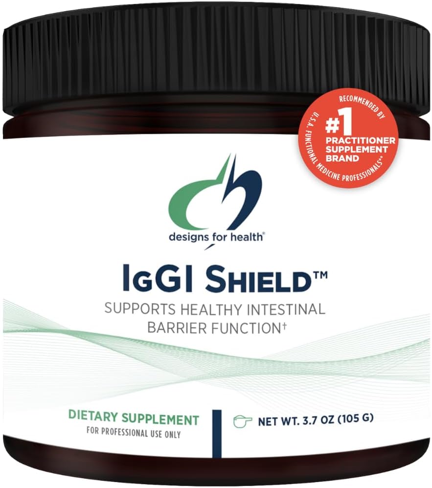 Disainid Health IgGI Shield Pulber - Piimavaba Imunoglobuliin IgG täiendus, SBI N-atsetüül-glükoosamiin - toetab tervislikku soole barjääri funktsiooni (3,7oz / 30 Servings)