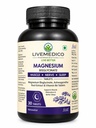 Magnesium Bisglycinate Tablets with Ashwagandha Root Extract & Vitamin B6 (P-5-P) | Muscle, Nerve & Sleep Support | 30 Tablets