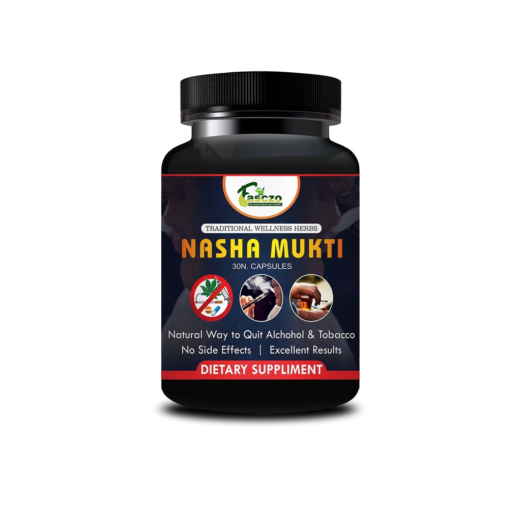 Nasha Mukti Capsules – Natural Detox & Support for Addiction Recovery, Mental Clarity, and Wellness