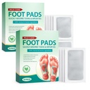 Foot Pads, 100% Natural & Organic, Absorbs Toxins & Impurities, Enhances Sleep Quality (2)