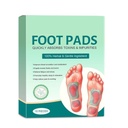 Herbal Detox Foot Pads | Bamboo Vinegar & Ginger Foot Patches | Overnight Acupoint Foot Care Pads | Relaxation & Self Care for Men & Women Detox Foot Patches Overnight Bamboo Vinegar