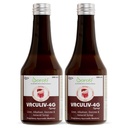 Sarab Herbs VACULIV-4G Syrup 200ml, Pack of 2 | Sugar Free Ayurvedic Herbal Syrup with Rohitak, Giloy, Bhringraj, Bhumi Amla, Punarnava, Kasni & Kutki | Traditional Herbal Formula