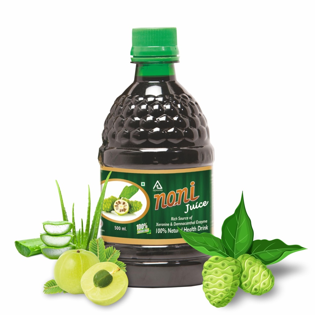 Aplomb Noni Juice (500 ml) | Antioxidant-Rich Herbal Juice for Immunity Boost | Natural Body Detoxifier & Metabolism Support Drink | Ayurvedic Wellness Juice for Daily Health & Vitality