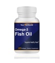 Omega-3 kalaõli 1000mg, südame tervis, 120 pehmet geeli