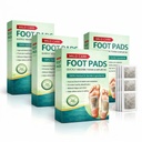 Herbal Detox Foot Pads for Toxin Removal | Bamboo Vinegar Foot Patches for Feet Cleansing & Sleep Aid | Overnight Use | Foot Patch with Acupoint Micro-Massage Technology For Men And Women (PACK OF 40)