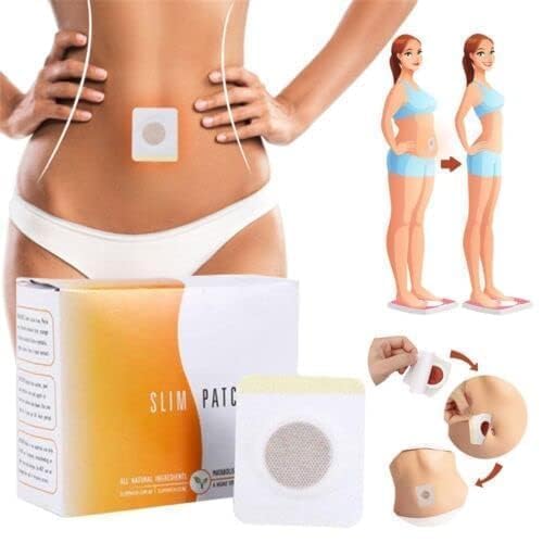 SAMTA Perfect Detox Slimming Patch, Effective Healthy Detox Slimming Belly Pellet, Herbal Slimming Tummy Pellets for Burning Fat of Women & Men. (10 pcs)