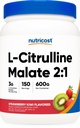 Nutricost L-Citrulline Malate 2:1 (600 Grams) (Maasikas Kiwi)