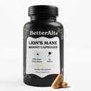 Parem Alt Lions Mane Seenekapslid, 2 kuud Pakkumine | 100% puuvilja keha Lions Mane Supplement | 30% polüsahhariidid | 15: 1 Lions Mane ekstrakt 1000mg| 120 Count