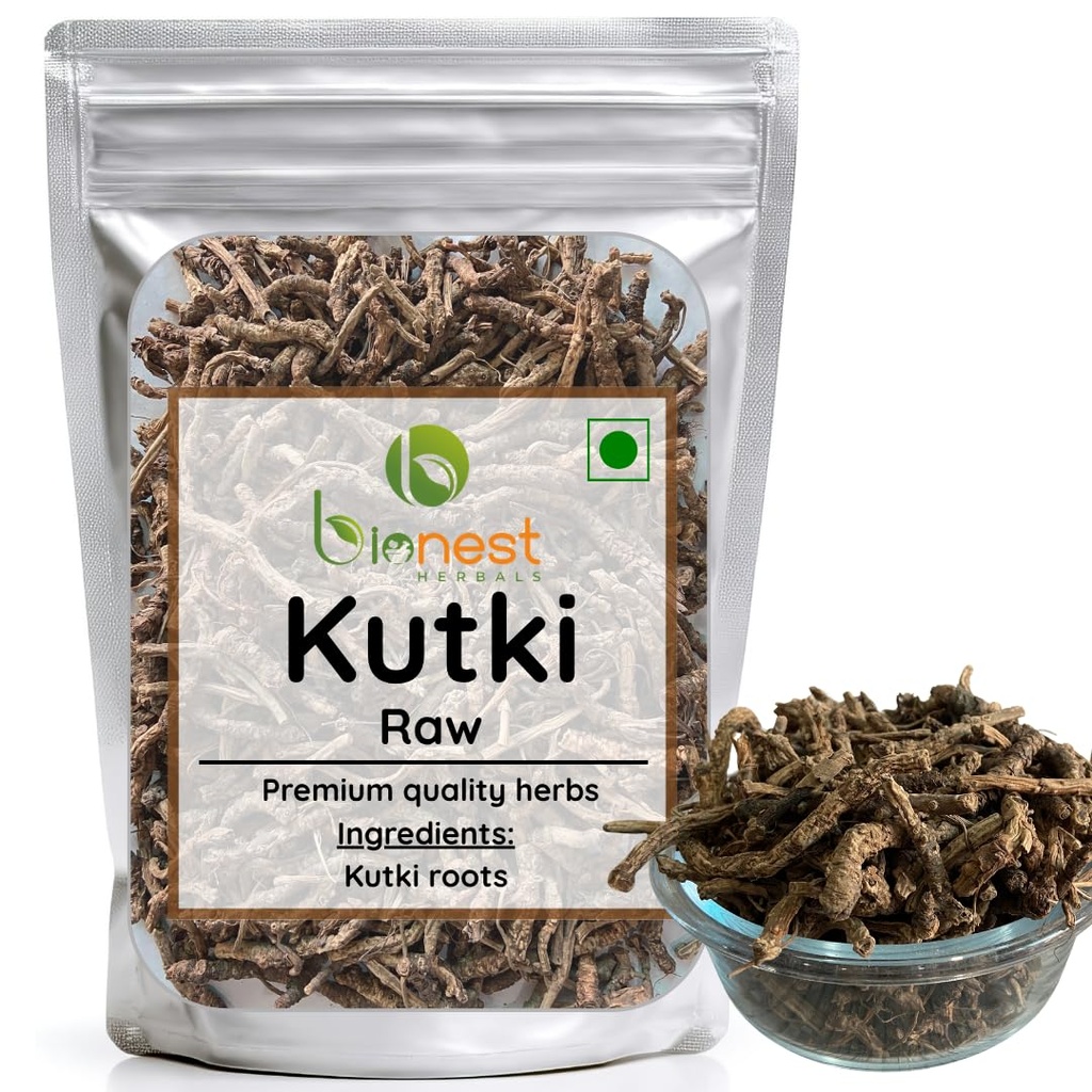 Kutki (Raw) -125 g- Picrorhiza Kurroa/Katuki | Liver Health, Detox | Bitter - Raw Herb