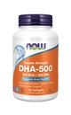 DHA-500, 90 Softgels by Now Foods (pakk 2)