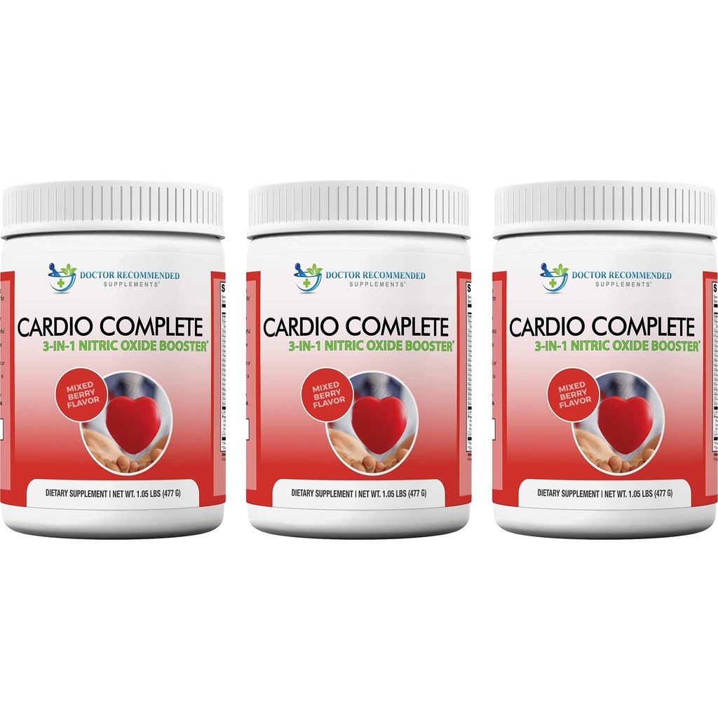 Heart Health Support Pulber Supplement - 3-in-1 lämmastikoksiidi Booster 5000 L-arginiin, 1000mg L-tsitrulliin ja Hawthorn Berry