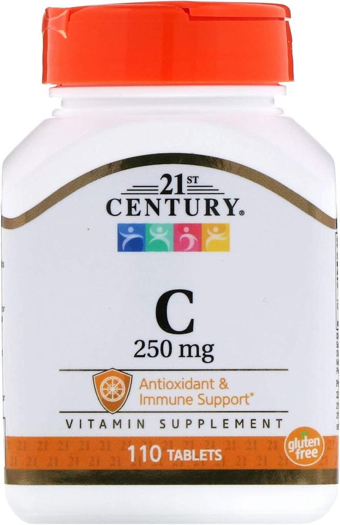 21st Century C 250 mg tabletid, 110-Count (Pack of 2)