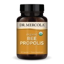 Dr Mercola Organic Bee Propolis, 30 serveerimist (30 kapslit), toidulisand, toetab hingamisteede tervist, mitte-GMO, sertifitseeritud USDA orgaaniline