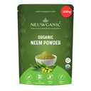 Organic Neem Leaf Powder - Neem Powder for Face Pack, Eating, Hair & Skin Care - 200 Gm - Pack of 1