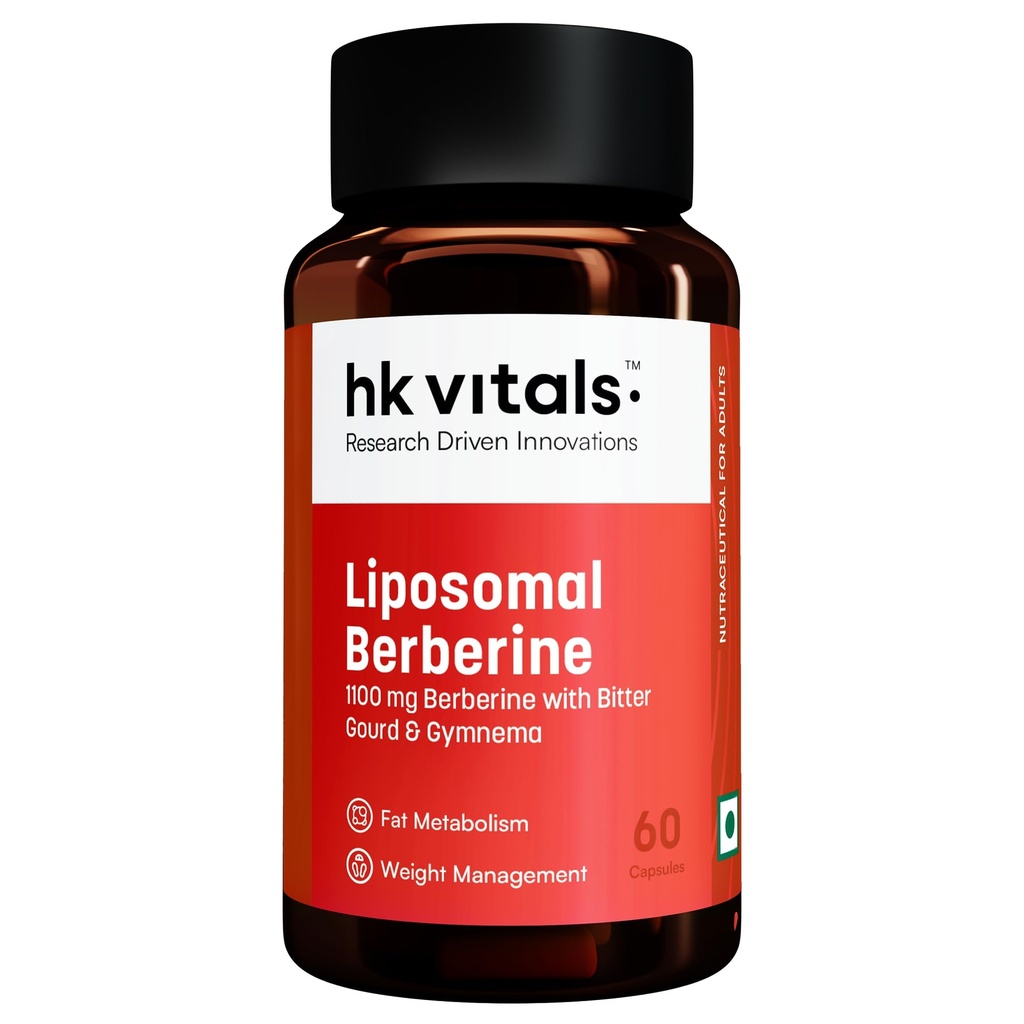 hk vitals Liposomal Berberine, 60 Capsules