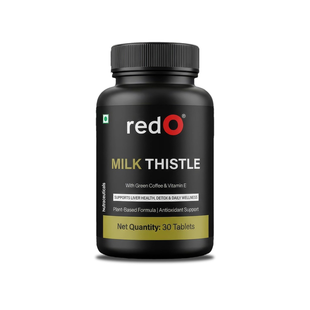 redO Milk Thistle 300mg with Punarnava, Turmeric, Green Coffee