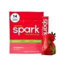 AdvoCare Spark Vitamiin & Aminohappe lisand - Fookus & energiajoogi pulber Segu A-, B-6, C & E-vitamiiniga - Sisaldab ka L-karnitiini & L-türosiini - maasikas, 14 kleeppakendit