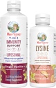 MaryRuth Organics Lüsiin Liposomal (Snickerdoodle) & Immunity (Ginger Vanilla) | Clean Label Project Verified® | Vitamins for Immune Support & Beauty | Vegan, Non-GMO, Gluteenivaba