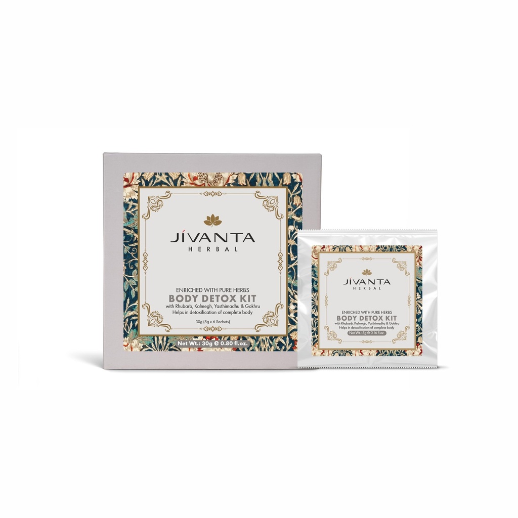Jivanta Body Detox Kit Sachets Pack of 6