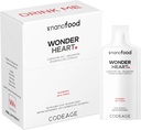Codeage Wonder Heart Liquid CoQ10 Liposomal Ubikinone Supplement , Coenzyme Q10 Heart Vitamins , Non-GMO päevalille fosfatidüülkoliin Vegan Blend , Vaarika Maitsestatud Softgel , Pack of 30 Pouches