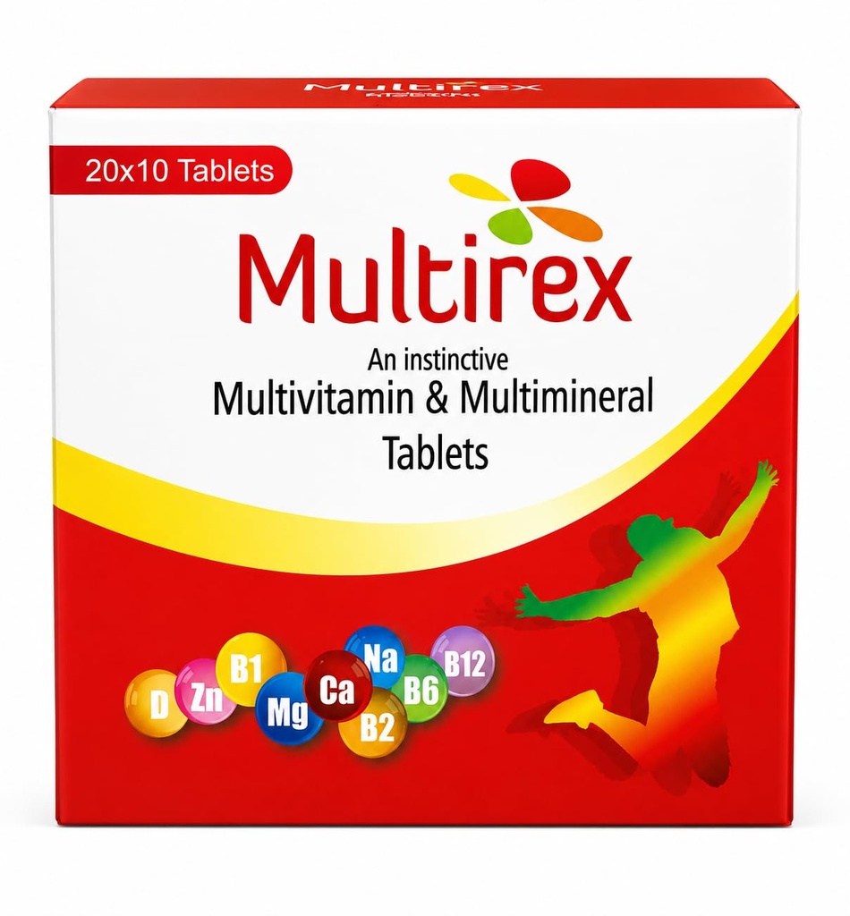 Multivitamin & Multimineral tablet | Daily Nutrition Supplement for Energy, Immunity & Overall Wellness | 200 Tablets