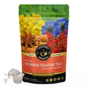 TEACURRY Women Detox Tea (1 Month Pack, 100 Grams)+ Infuser - Helps with Weight Loss, Liver Detox and Intestinal Health